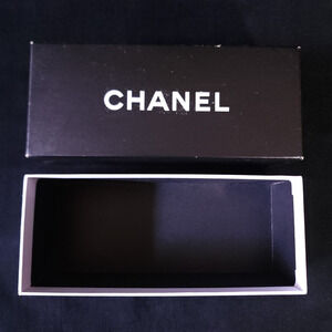 Used Chanel Empty Sunglasses Glasses Rectangle Box Gift Box Only Authentic